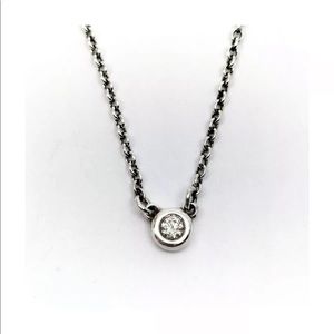 SALE WAS 375$🛑💎Auth Tiffany & Co By The Yard Diamond Necklace